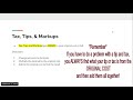 Tax Strategies: Tips on Markups and Discounts