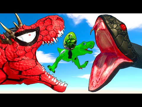 Epic Tyrannosaurus Rex vs Pro 8 Superhero Dinosaurs l Jurassic World Evolution 2025