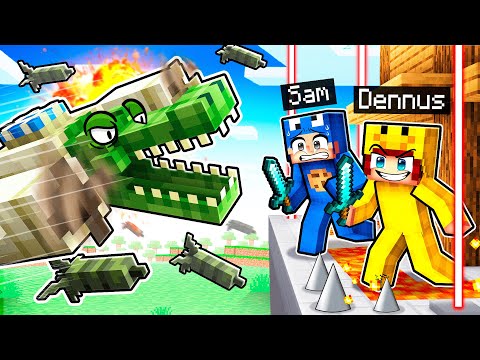 Italian Brainrot Baas vs Veiligste Huis In Minecraft!