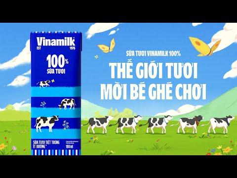 Nhạc thiếu nhi cho bé “TƯƠI MỖI NGÀY” từ Sữa tươi Vinamilk 100%