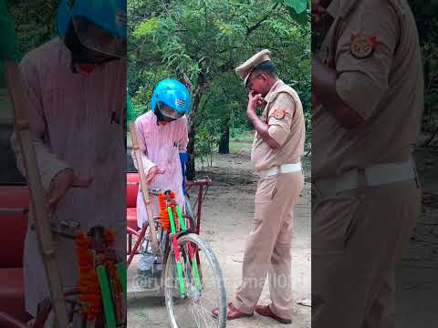 स्वतंत्रता दिवस पर दिव्यांगजन की सेवा का मौका मिला।।#trafficawarenes #roadsafety #divyangjan #shorts