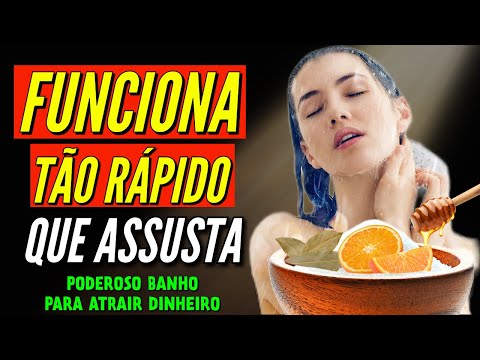 PODEROSO BANHO PARA ATRAIR DINHEIRO