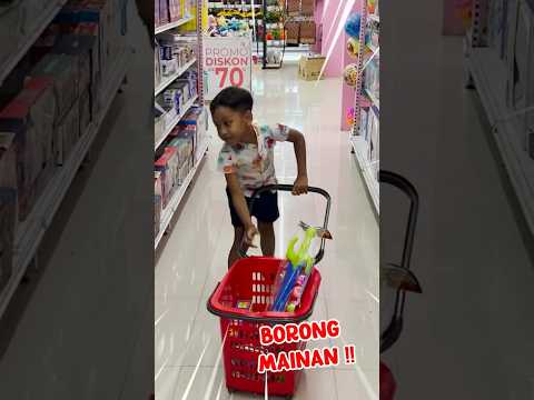 Baskara berubah dan borong mainan 😱 #shorts #mainananak #toys #viral #fyp #mainan