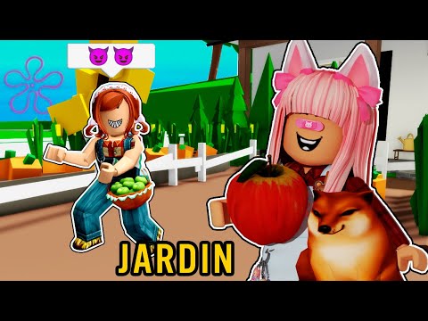 😱¡Esta CHICA me ROBÓ mi JARDÍN en Brookhaven😨/Roblox