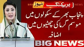 Schools Colleges Reopening News 2025 | SUMMER VACATIONS EXTENSION NEWS 2025 | #summervacations2025