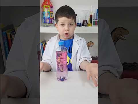 Волшебная вода #экспериментыдлядетей #наука_ая #опытыдлядетей #физика #химия #эксперимент