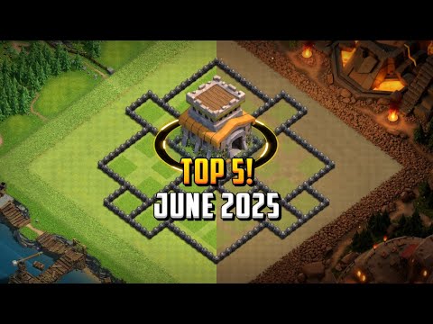 TOP 5! Town Hall 8 (Th8) Base Layout + Copy Link 2025 | Dark Days Edition - Clash of Clans