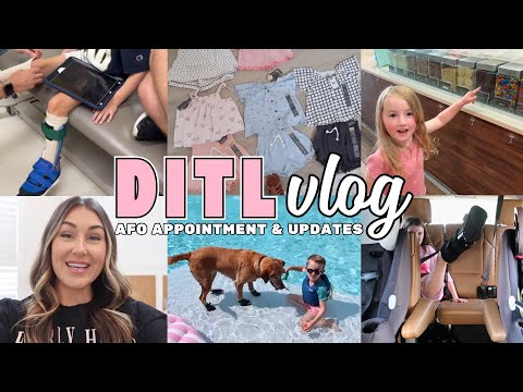 DAY IN THE LIFE VLOG | AFO APPT | BAYLEE ACCIDENT UPDATE + TATUM SLEEP UPDATE | Tara Henderson