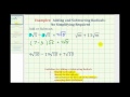 Simplifying and Adding Radicals