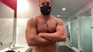 Here's my PHYSIQUE 2 months after a major back surgery...