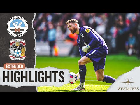 Swansea City v Coventry City | Extended Highlights