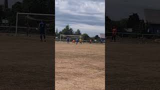 Penalty makes it 2-1 to Cotgrave in their first game at Tier 10 (ended Cotgrave 4-3 Dronfield Town)