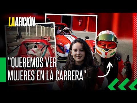 La piloto mexicana Karla Villanueva en el Top 10 en el Fórmula Woman Nations Cup en Dubái