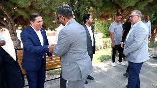 زيارة رسمية لبعثة نادي النجف في أصفهان 