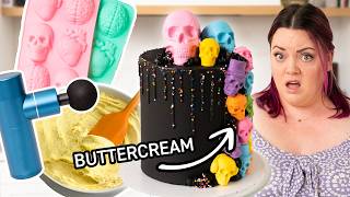 Only Using MY FAV Cake Hacks to Decorate an Entire Cake!