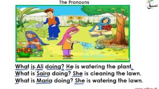 The Pronouns-1 (he, she, it and they-picture/passage)