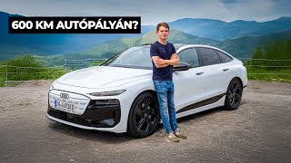 Hogy MENNYI A HATÓTÁV?! Audi A6 e-tron teszt