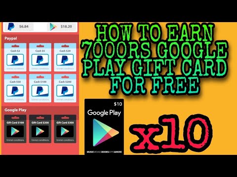 100 Google Play Gift Card Free 11 21