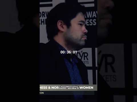 Magnus arrives late against Hikaru again #chess #magnuscarlsen