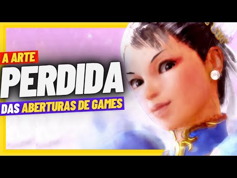 A LINDÍSSIMA História das Aberturas de Videogames (DUVIDO você não se arrepiar assistindo)