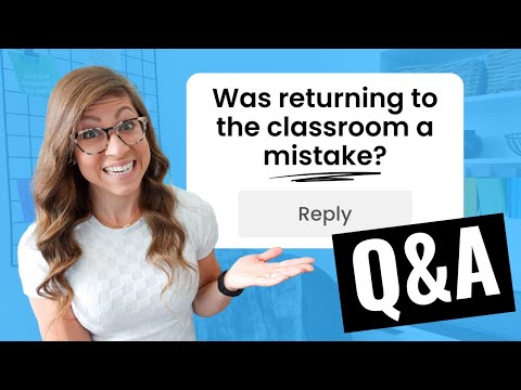 Do I Regret Returning to Teaching? | Honest Q&A