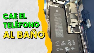 Cuando dejas caer tu teléfono al baño 🚽 y no le dices al técnico 🤦‍♂️