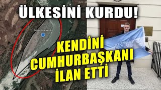 20 yaşında Avrup’da dünyanın en küçük ikinci ülkesini kurdu: Kendini cumhurbaşkanı ilan etti