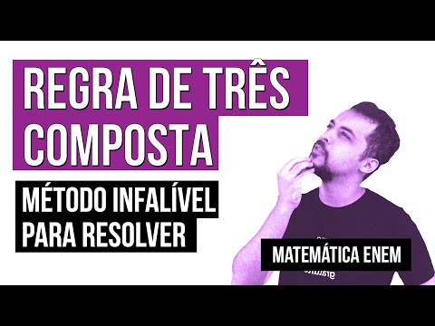 REGRA DE TRÊS COMPOSTA: método infalível para resolver | Matemática para o Enem | Lucas Borguezan