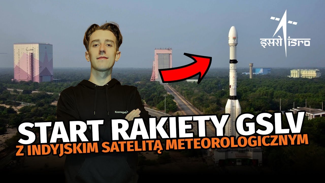 Start indyjskiej rakiety GSLV z satelitą meteorologicznym