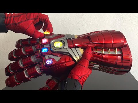 Spiderman ENDGAME Unboxing Realife HULK NANO GAUNTLET