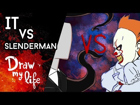 IT vs SLENDERMAN ¿Quién ganará? - Draw My Life