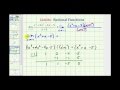Understanding Limits of Rational Functions