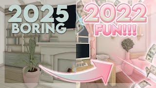 🗓 Building in Bloxburg Like it's 2022! | seqshell