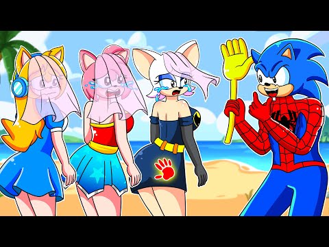 Sonic Spider-Man Chooses - But Don't Hurt!! - Sonic the Hedgehog 3 Animation