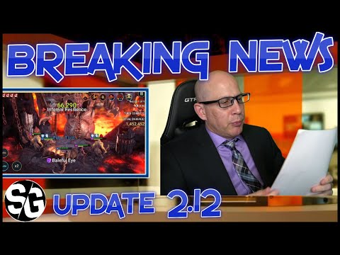 UPDATE 2.12 BREAKING NEWS RAID SHADOW LEGENDS UPDATE 2.12