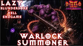 S15 Lazy Blunderbore Warlock Demon Summoner! Endgame Guide Diablo 2 Resurrected D2R