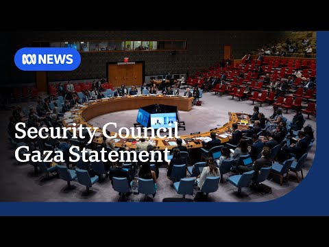 YouTube video thumbnail: All Security Council Members Except US Declare man-Made Famine in Gaza