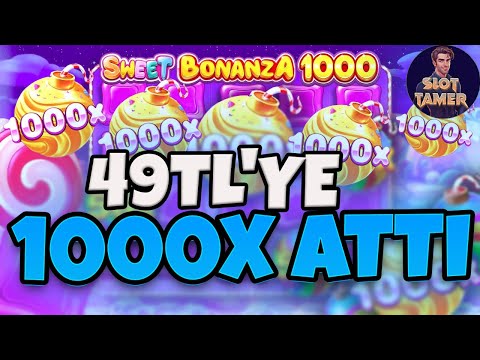 SWEET BONANZA 1000 KÜÇÜK KASA | 49₺'ye 1000X ATTI PARAYI VURDUK | SLOT KÜÇÜK KASA | SLOT TAKTİK