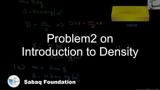 Problem 2 on Introduction to Density