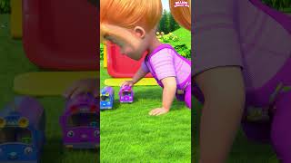 பத்து பேருந்துகளும் வானவில் சாலையும் #PreschoolFun #ToddlerSongs #busadventure