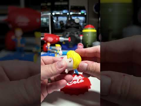 3D Printed Vault Boy from Fallout Nuka Cola Version