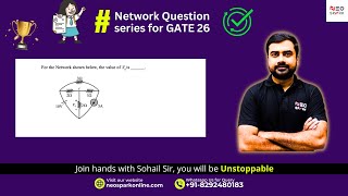 #02 Network Question Series for GATE 26 | EE | ECE | IN