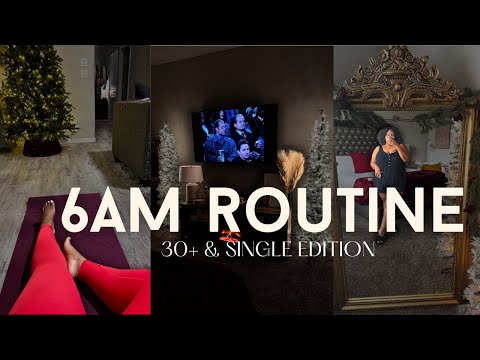 Realistic 6AM Morning Routine of a 30+ Single Woman | FROMHEADTOCURVE