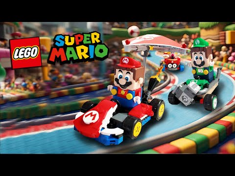 Jugando MARIO KART en la Vida Real con Sets de LEGO 🏎️💨 | El Tio pixel