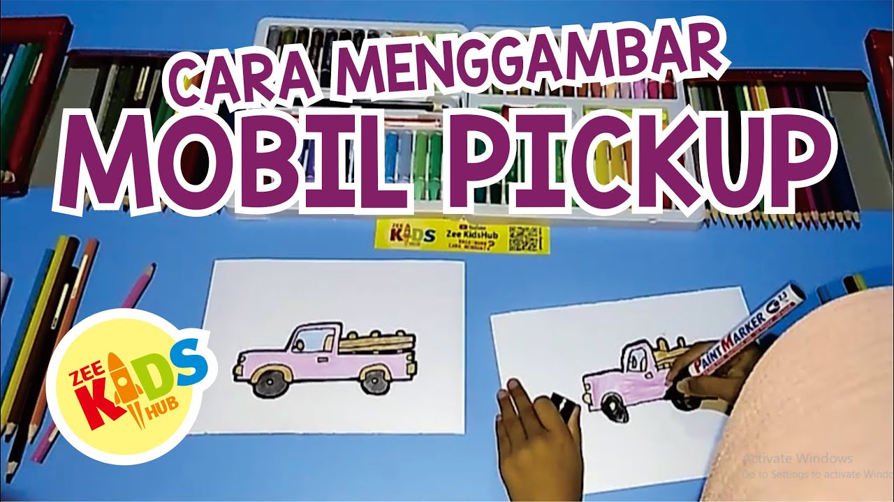 Download Thumbnail For Bagaimana Cara Menggambar Mobil