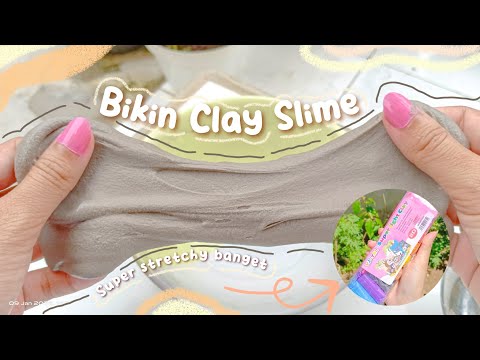 TUTORIAL BUAT SLIME DARI CLAY ANTI GAGAL TANPA ACTIVATOR ❗#slime #claycraft