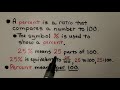Understanding Percentages and Ratios