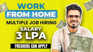 4 Best Remote Jobs For 12th Pass and graduation  | Work From Home Freshers Jobs 2025