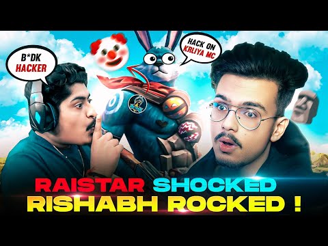 Raistar Shocked 😱 Gyan Bhai & Rishabh Rocked 🗿😂 Most Funny Match