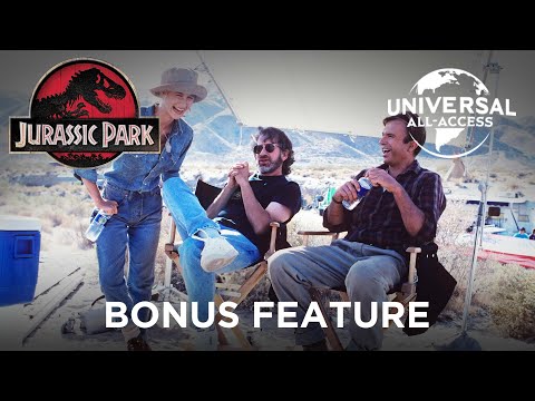 Steven Spielberg Directs Jurassic Park Bonus Feature